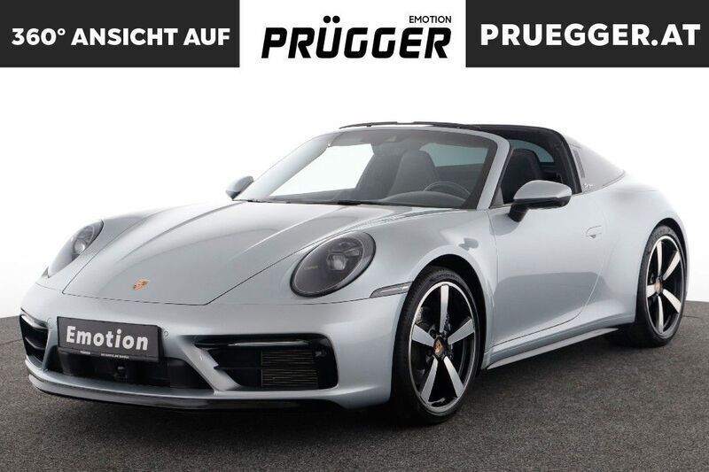 Silber Gebraucht 2021 Porsche 911 Targa 4 Chrono Cabrio | 159.900 € - Bild 1/4