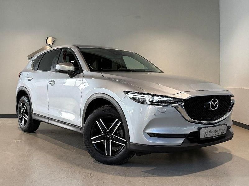 Diamantsilber metallic Gebraucht 2017 Mazda CX-5 Exclusive-Line SUV | 21.900 € (Etwas zu teuer) - Bild 1/4