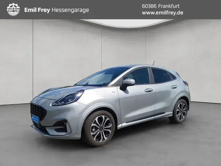 Solar silver metallic Gebraucht 2023 Ford Puma ST-Line SUV | 24.550 € (Fairer Preis) - Bild 1/4