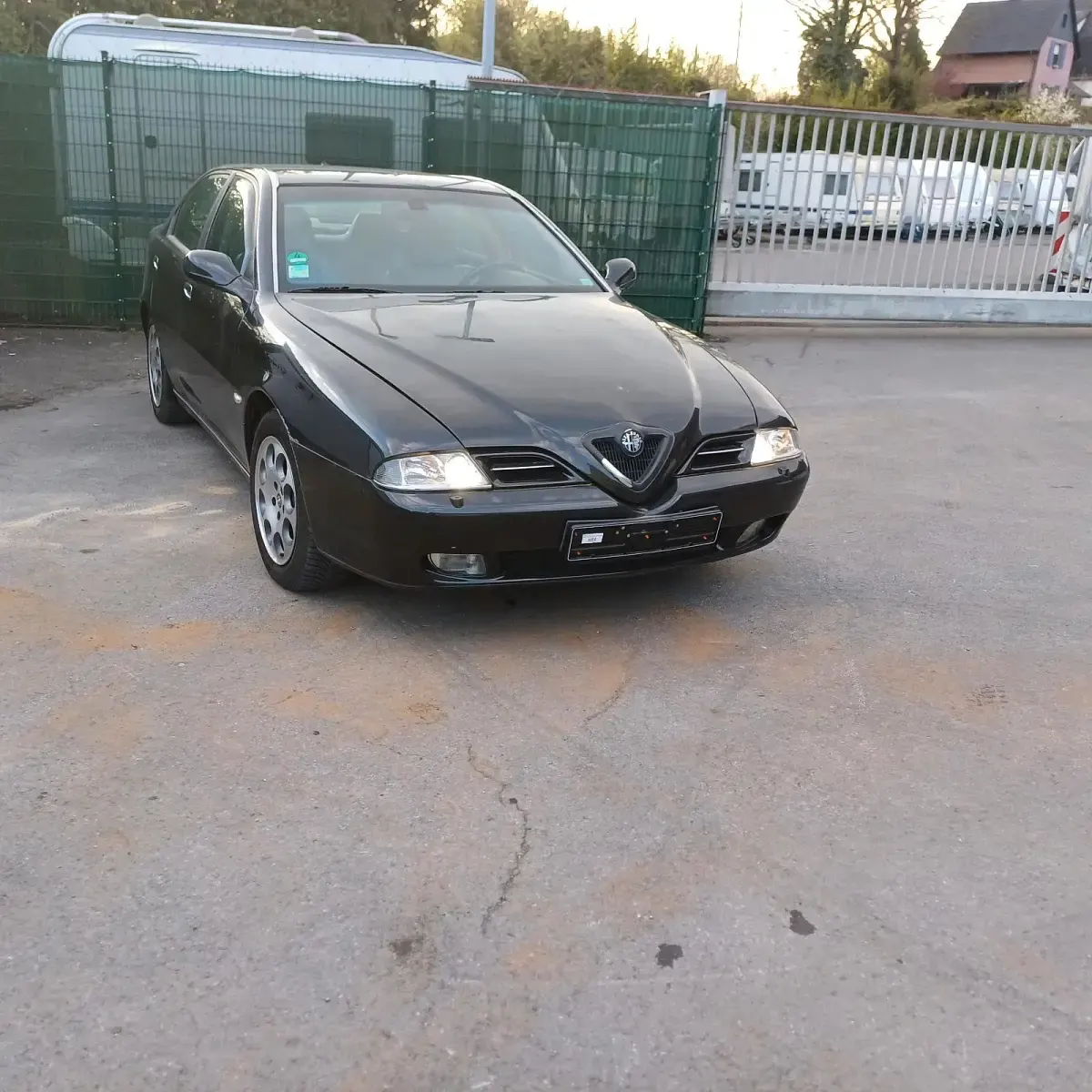 Gebraucht Alfa Romeo 166 190 PS (139 kW) 2001 Schwarz Limousine