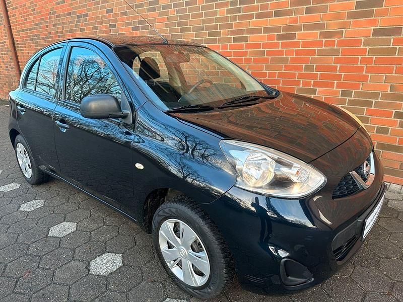 Schwarz Gebraucht 2014 Nissan Micra Acenta Kleinwagen | 5.500 € (Fairer Preis) - Bild 1/4