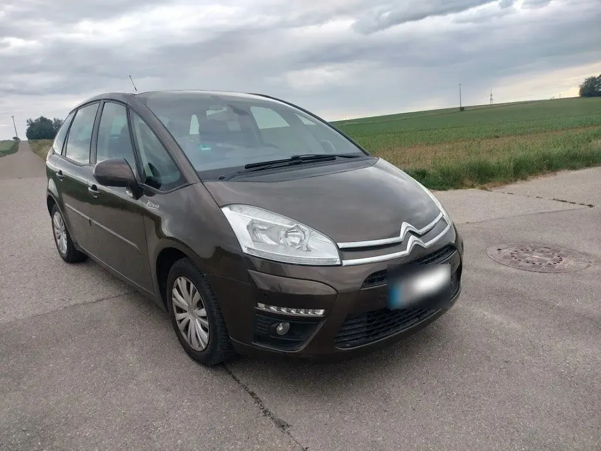Gebraucht Citroën C4 Picasso Tendance 156 PS (114 kW) 2011 Braun Van / Kleinbus