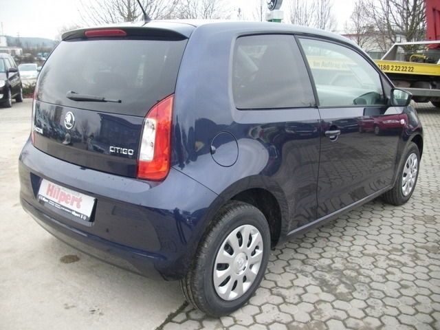 Gebraucht Skoda Citigo Comfort 60 PS (44 kW) 2016 Blau metallic Kleinwagen