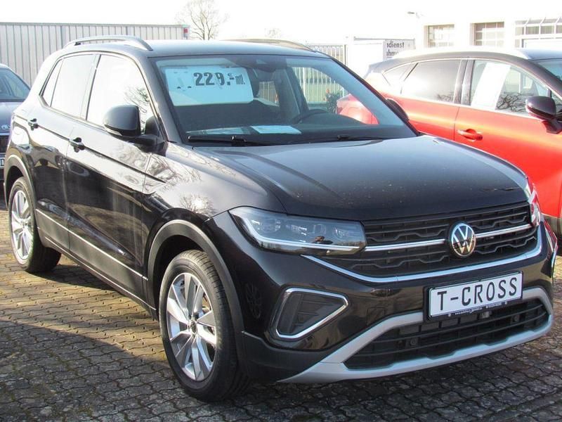 Neu VW T-Cross Goal 116 PS (85 kW) 2025 Schwarz SUV