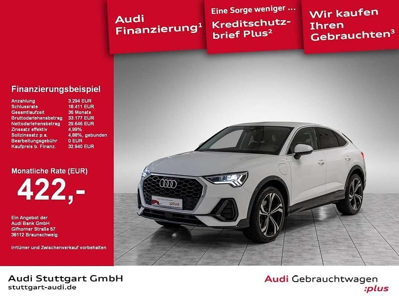 Weiß Gebraucht 2022 Audi Q3 Sportback Sport SUV | 32.940 € (Fairer Preis) - Bild 1/2