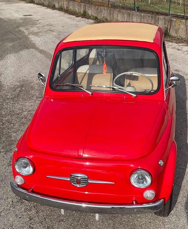 Gebraucht Fiat 500 18 PS (13 kW) 1965 Rot Kleinwagen