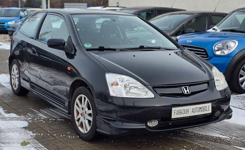 Schwarz Gebraucht 2002 Honda Civic ES Limousine | 690 € (Superpreis) - Bild 1/4