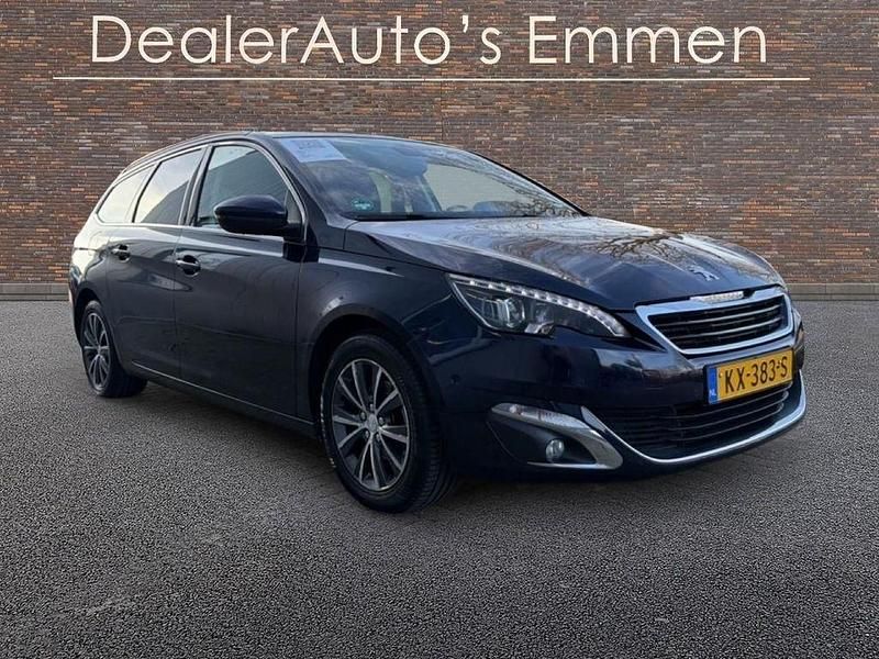 Blau Gebraucht 2017 Peugeot 308 SW Kombi | 4.999 € (Superpreis) - Bild 1/4
