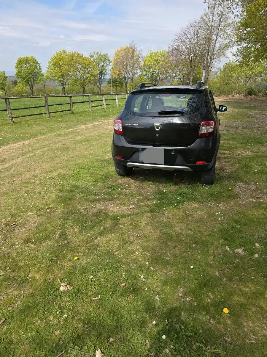 Gebraucht Dacia Sandero Stepway 90 PS (66 kW) 2015 Schwarz Kleinwagen