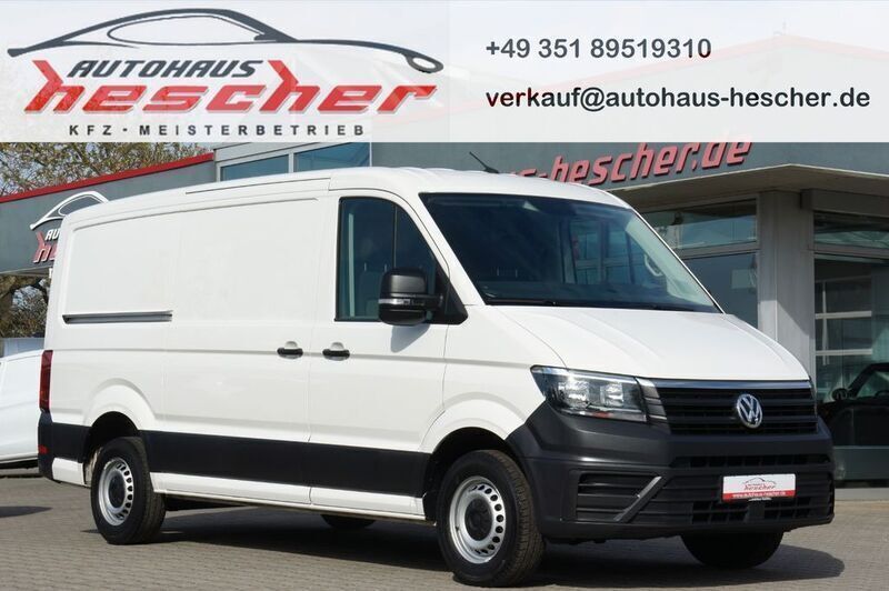 Weiß candyweiß Gebraucht 2019 VW Crafter Van | 21.980 € (Fairer Preis) - Bild 1/4