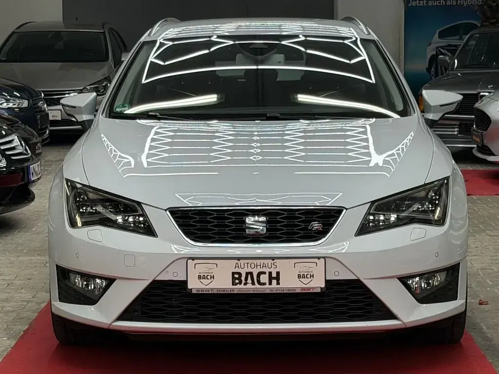 Gebraucht Seat Leon ST FR 179 PS (131 kW) 2014 Weiß Kombi