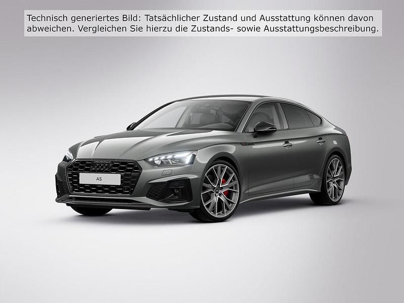 Chronosgrau metallic (metallic) Gebraucht 2023 Audi A5 Sportback Business Kleinwagen | 34.990 € (Superpreis) - Bild 1/4