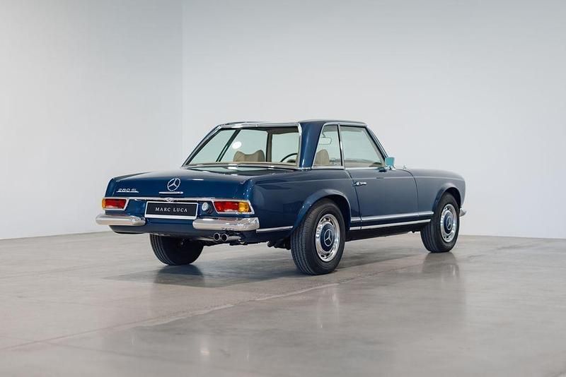 Gebraucht Mercedes SL280 170 PS (125 kW) 1969 Blau Cabrio