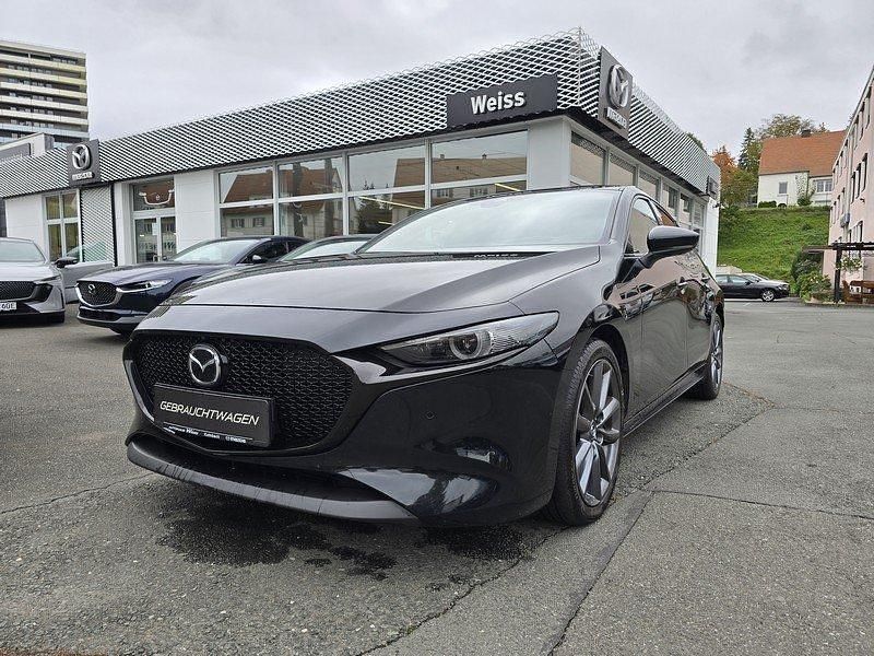 Gebraucht Mazda 3 122 PS (89 kW) 2021 Onyxschwarz Limousine