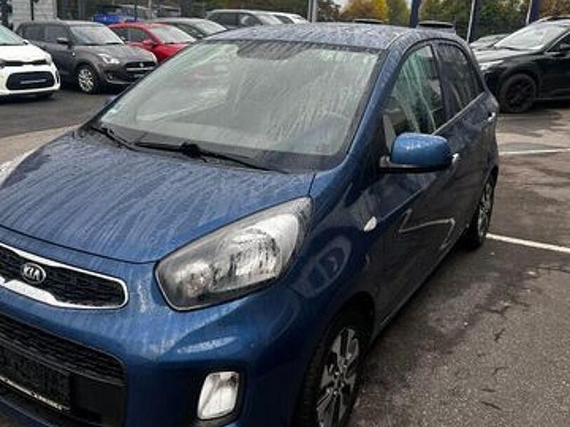 Blau Gebraucht 2016 Kia Picanto 2 Kleinwagen | 7.999 € (Fairer Preis) - Bild 1/4