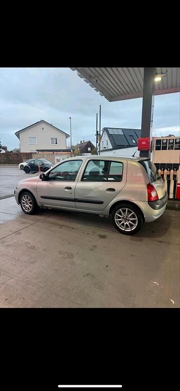 Brugt Renault Clio II 73 HK (53 kW) 2007 Sølv Sedan