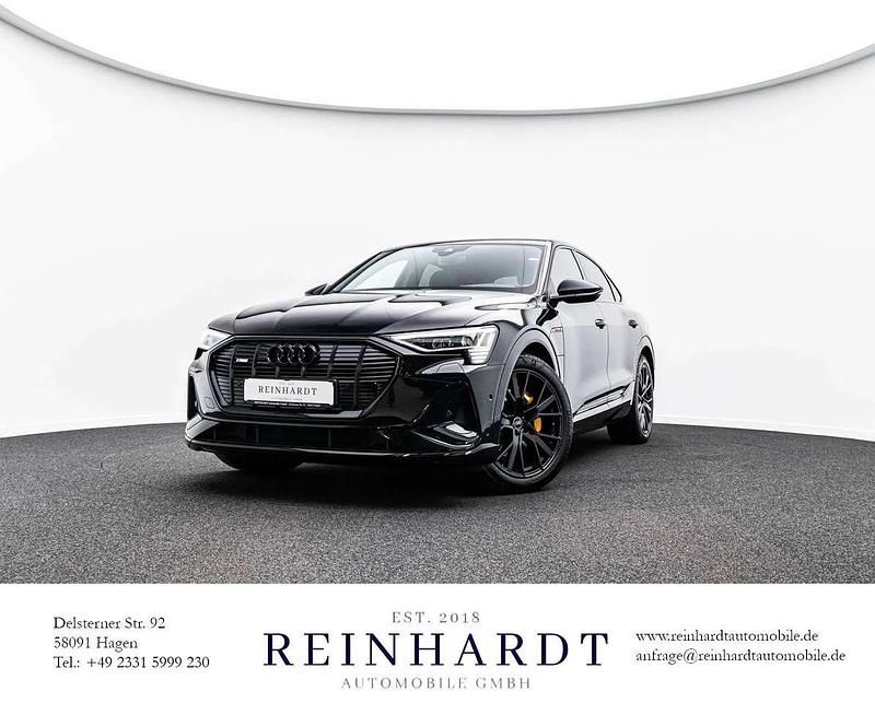 Mythosschwarz metallic Gebraucht 2023 Audi e-tron Sportback Black Edition SUV | 44.620 € (Fairer Preis) - Bild 1/3