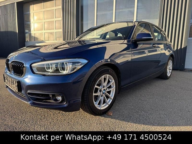 Gebraucht BMW 118 Sport Line 150 PS (110 kW) 2015 Blau Kleinwagen