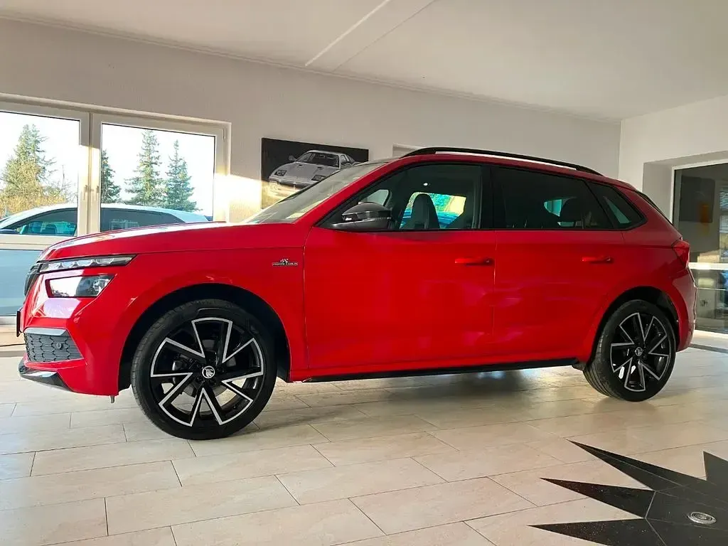 Gebraucht Skoda Kamiq Monte Carlo 115 PS (84 kW) 2021 Rot SUV
