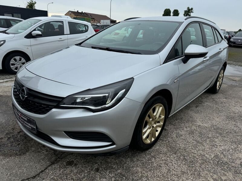 Gebraucht Opel Astra Selection 110 PS (80 kW) 2017 Silber Kombi