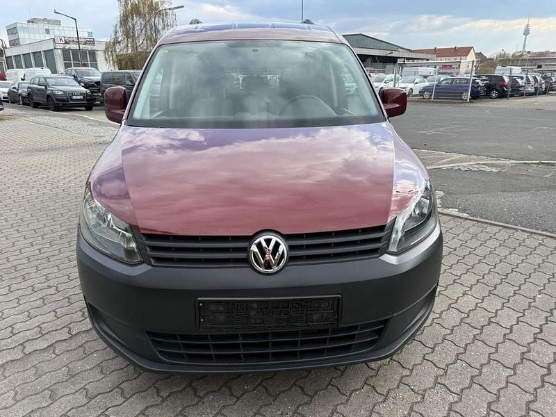 Gebraucht VW Caddy Comfortline 109 PS (80 kW) 2013 Rot Van / Kleinbus