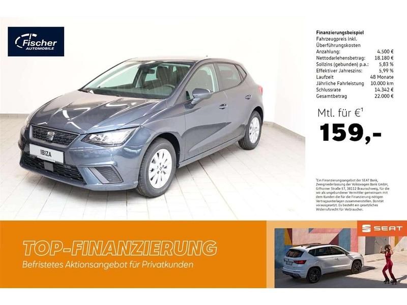 Grau Neu 2025 Seat Ibiza Kleinwagen | 22.680 € (Superpreis) - Bild 1/4