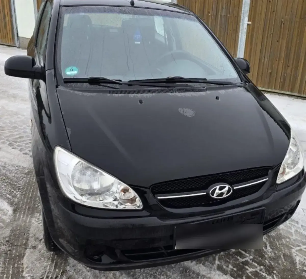 Gebraucht Hyundai Getz 51 PS (37 kW) 2007 Schwarz Kleinwagen