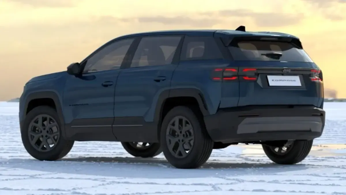 Neu Jeep Compass 136 PS (100 kW) 2026 Pacific blau metallic SUV