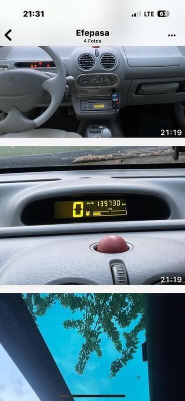 Andere außenfarben Gebraucht 2000 Renault Twingo Initiale Kleinwagen | 950 € - Bild 1/4