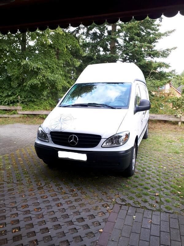 Weiß Gebraucht 2008 Mercedes Vito Van / Kleinbus | 11.800 € - Bild 1/4