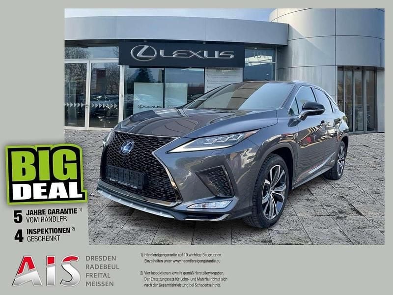 Sonic grey Gebraucht 2021 Lexus RX450h Sport Line SUV | 49.990 € (Etwas zu teuer) - Bild 1/3