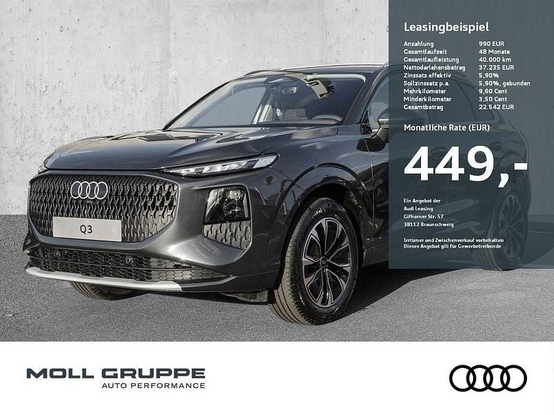 Grau Neu 2025 Audi Q3 Ambiente SUV | 45.990 € (Superpreis) - Bild 1/4