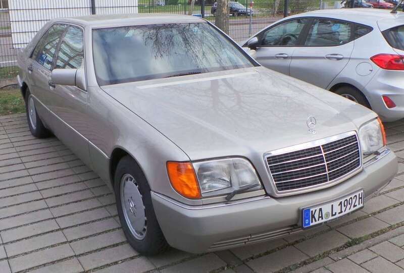 Beige Gebraucht 1992 Mercedes S400 SE Limousine | 9.900 € - Bild 1/4