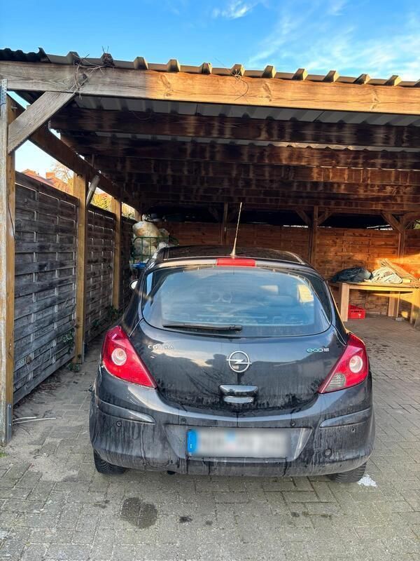 Schwarz Gebraucht 2009 Opel Corsa Kleinwagen | 599 € (Superpreis) - Bild 1/4