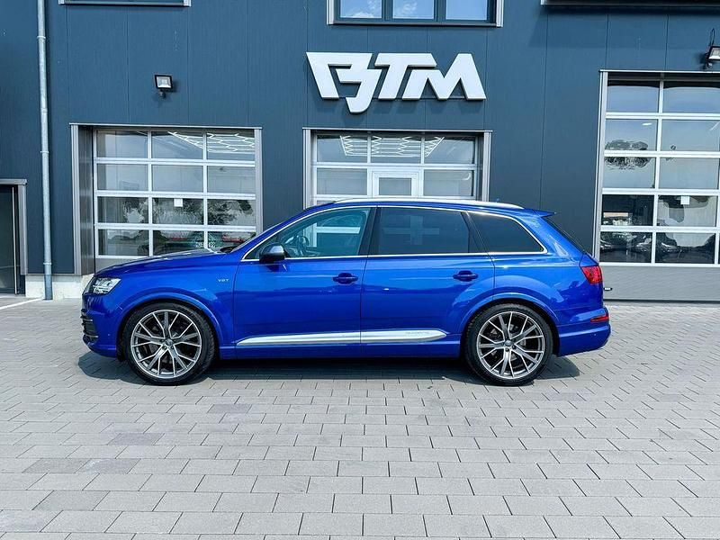 Gebraucht Audi SQ7 Sport 435 PS (319 kW) 2017 Sepangblau SUV
