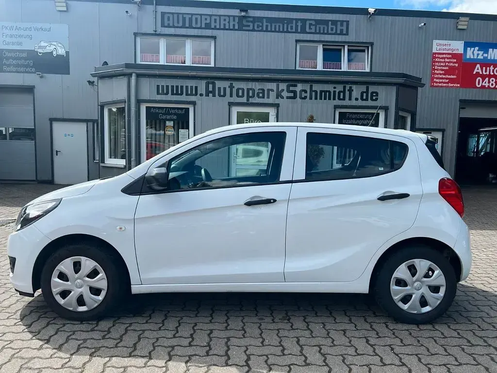 Gebraucht Opel Karl Selection 75 PS (55 kW) 2017 Weiß Kleinwagen