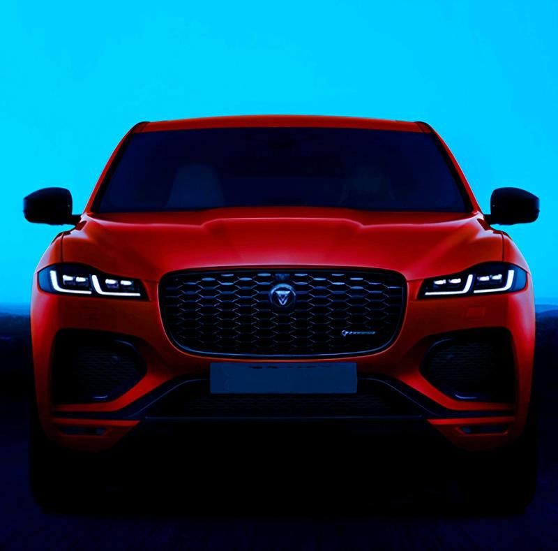 Gebraucht Jaguar F-Pace R-Dynamic 404 PS (297 kW) 2021 Rot SUV