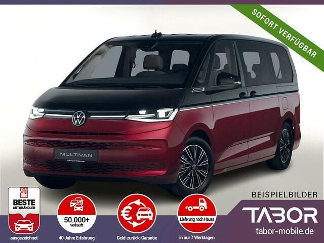 Gebraucht VW T7 Style 150 PS (110 kW) 2022 Fortanarot metallic / deep bla Van