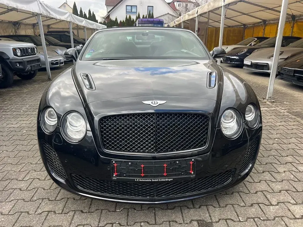 Gebraucht Bentley Continental GT Convertible 630 PS (463 kW) 2010 Schwarz Cabrio