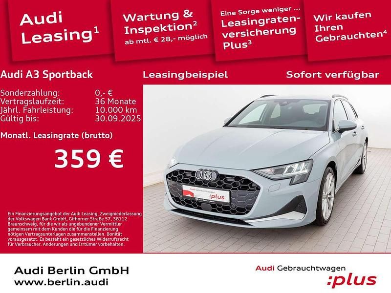 Pfeilgrau perleffekt Gebraucht 2024 Audi A3 Advanced Plus Kombi | 33.900 € (Guter Preis) - Bild 1/3