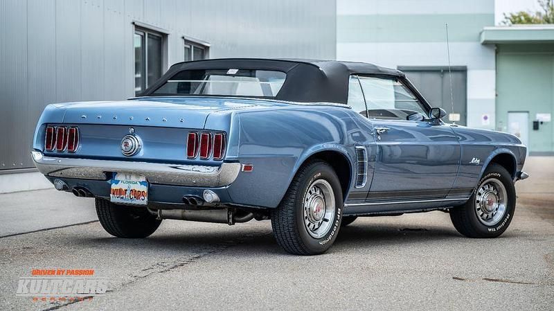 Gebraucht Ford Mustang Convertible 334 PS (245 kW) 1969 Blau Cabrio