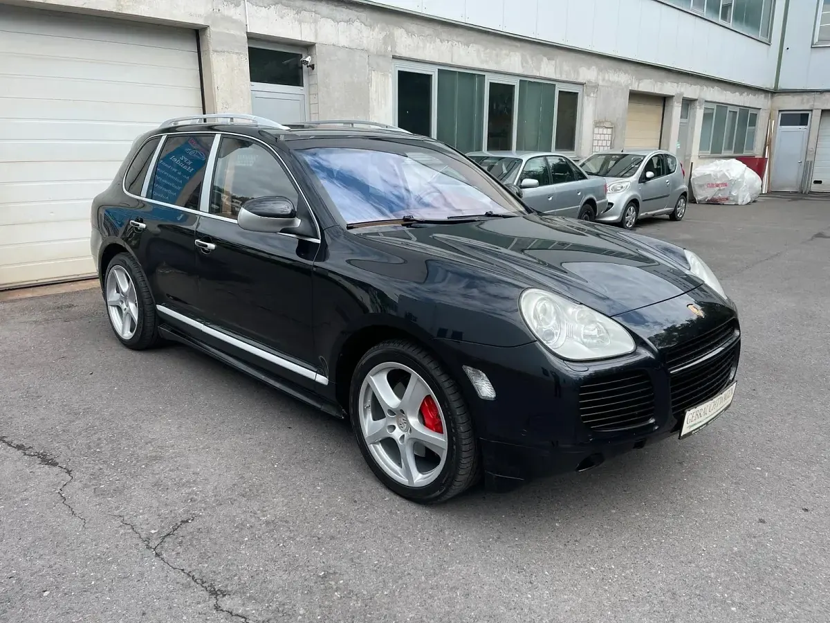 Gebraucht Porsche Cayenne Turbo 450 PS (330 kW) 2004 Schwarz SUV