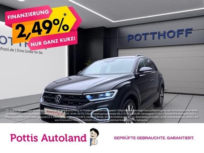 Schwarz Gebraucht 2025 VW T-Roc Goal SUV | 29.777 € (Superpreis) - Bild 1/4
