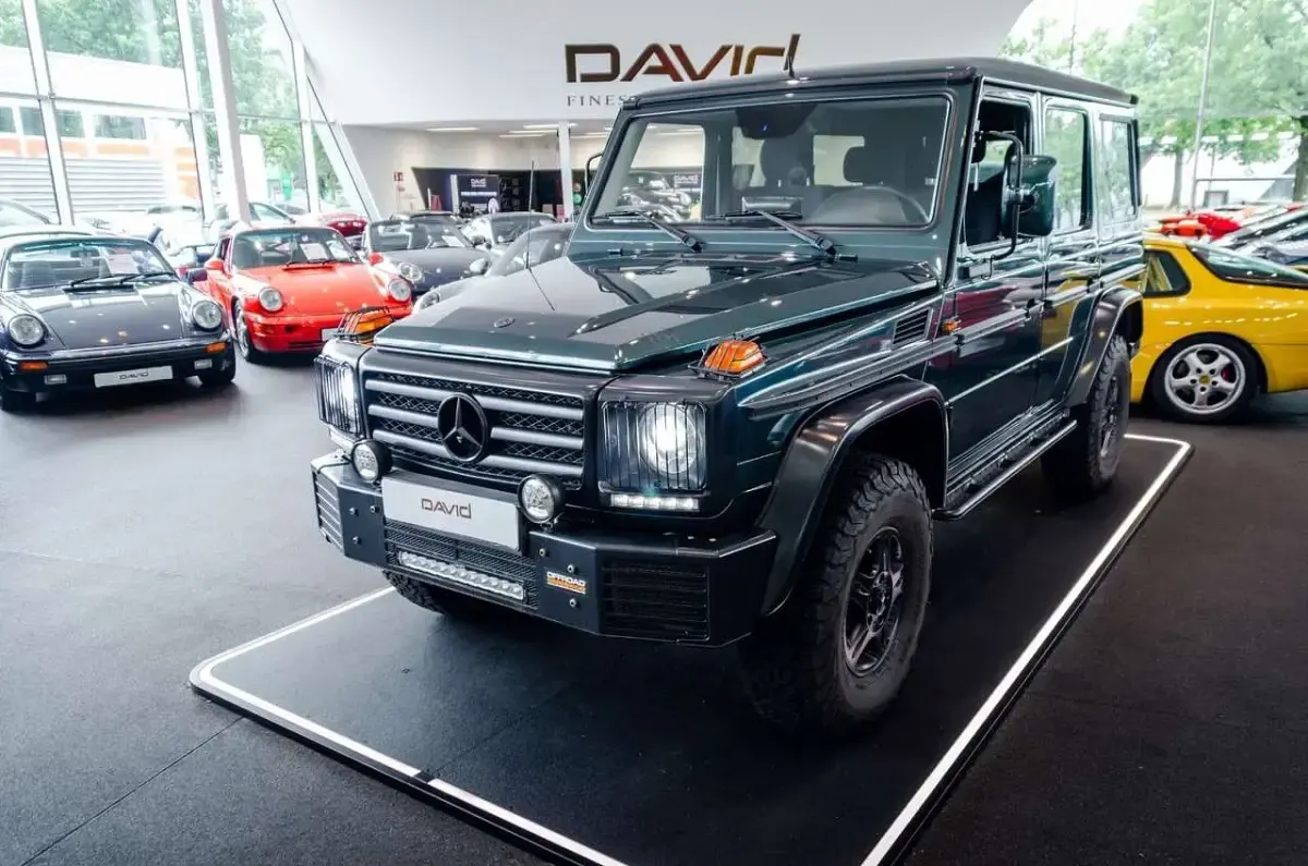 Gebraucht Mercedes G350 245 PS (180 kW) 2016 Periklasgrün metallic SUV