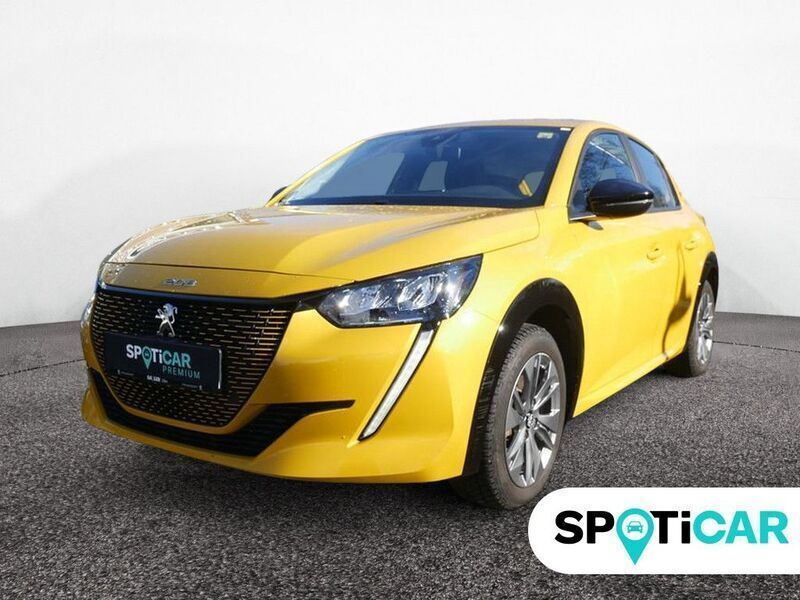 Gelb Gebraucht 2022 Peugeot e-208 Active Kleinwagen | 16.690 € (Fairer Preis) - Bild 1/4