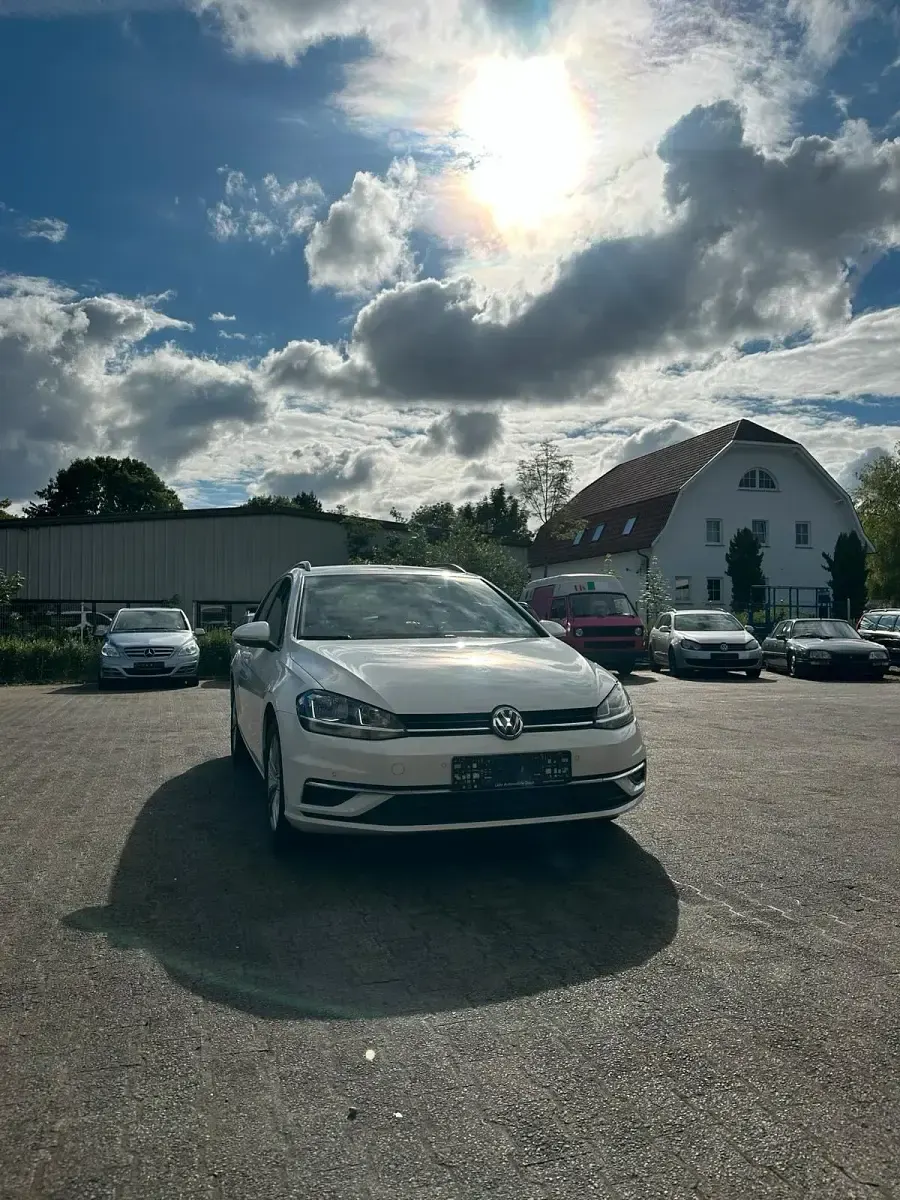 Gebraucht VW Golf VII 115 PS (84 kW) 2017 Weiß Kombi