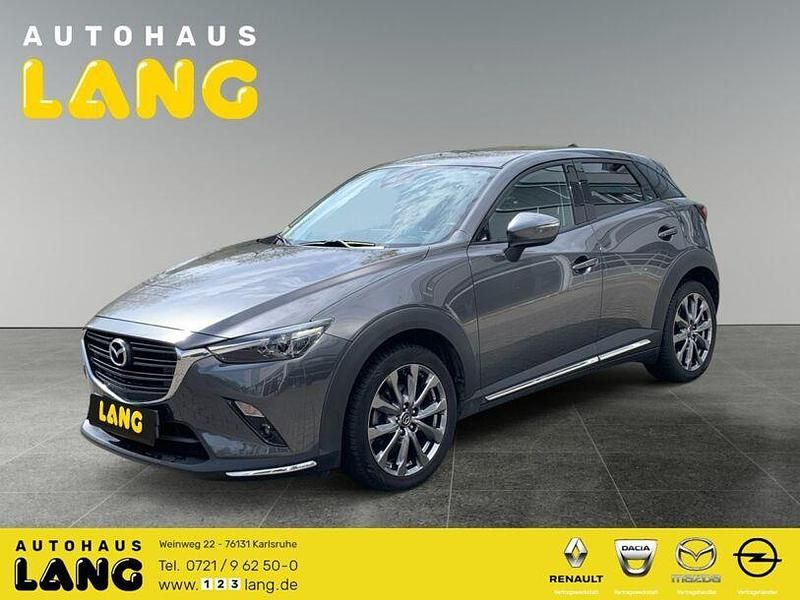 Gebraucht Mazda CX-3 Edition 121 PS (88 kW) 2020 Machine gray (metallic) SUV