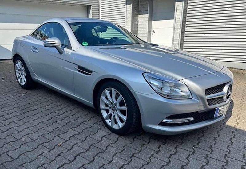 Gebraucht Mercedes SLK200 184 PS (135 kW) 2013 Silber Cabrio