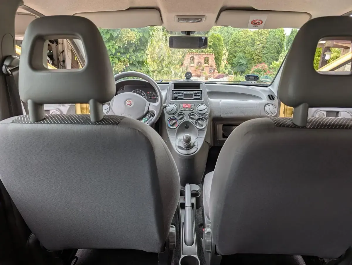 Gebraucht Fiat Panda 54 PS (39 kW) 2009 Gelb Kleinwagen