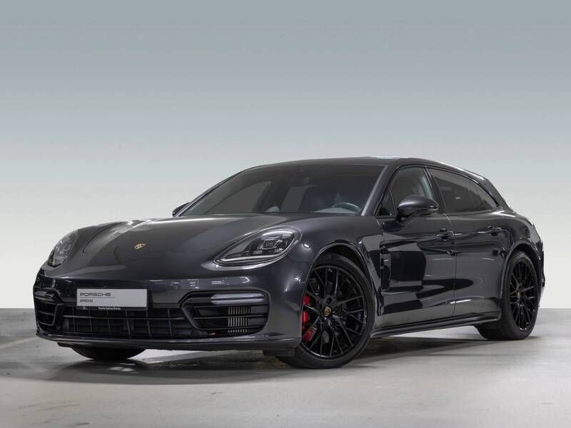 Vulkangraumetallic Gebraucht 2019 Porsche Panamera GTS Sport Turismo Limousine | 82.900 € (Teuer) - Bild 1/4